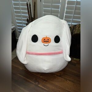 Squishmallows 15” The Nightmare Before Christmas Plush - Zero the Ghost Pup